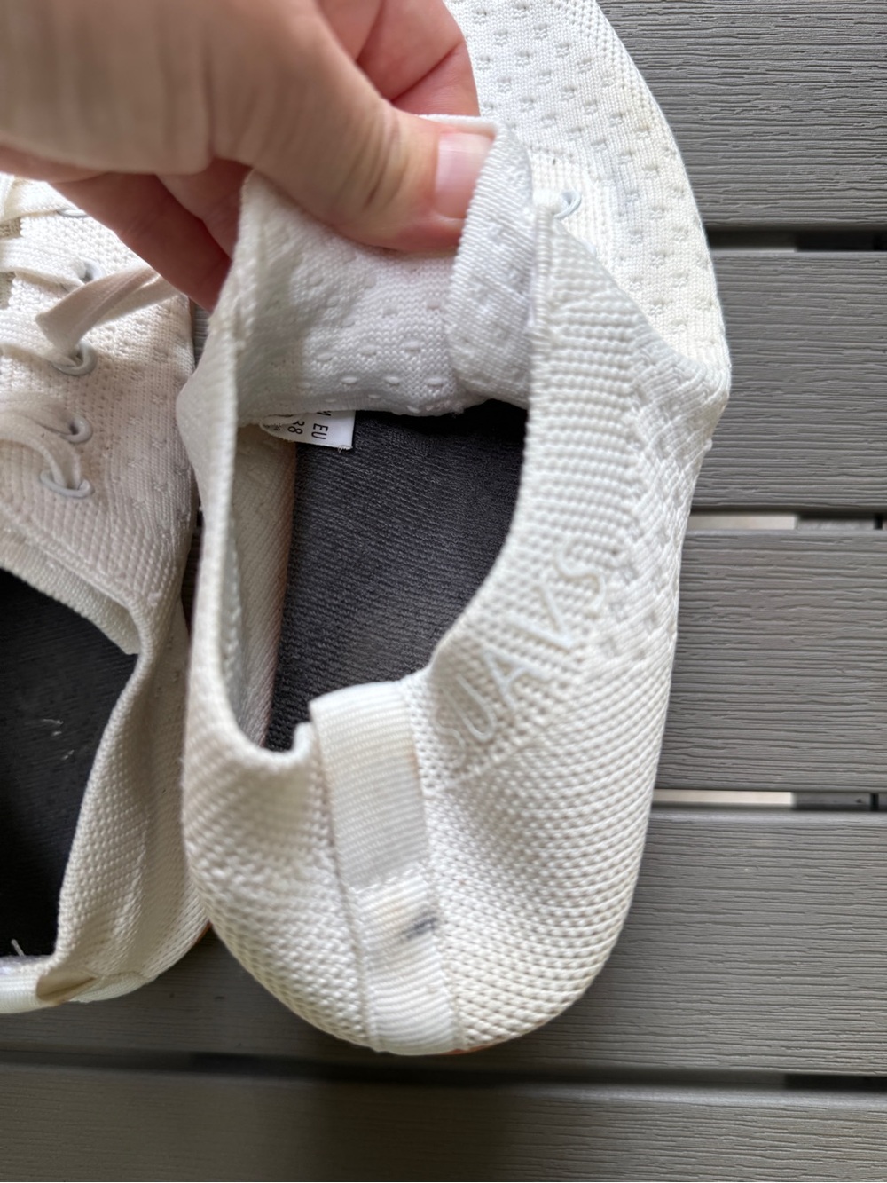 Suavs the Zilker Marshmallow - Gum Women's Go Anywhere DO Anything Shoes Size 7 - Picture 3 of 11